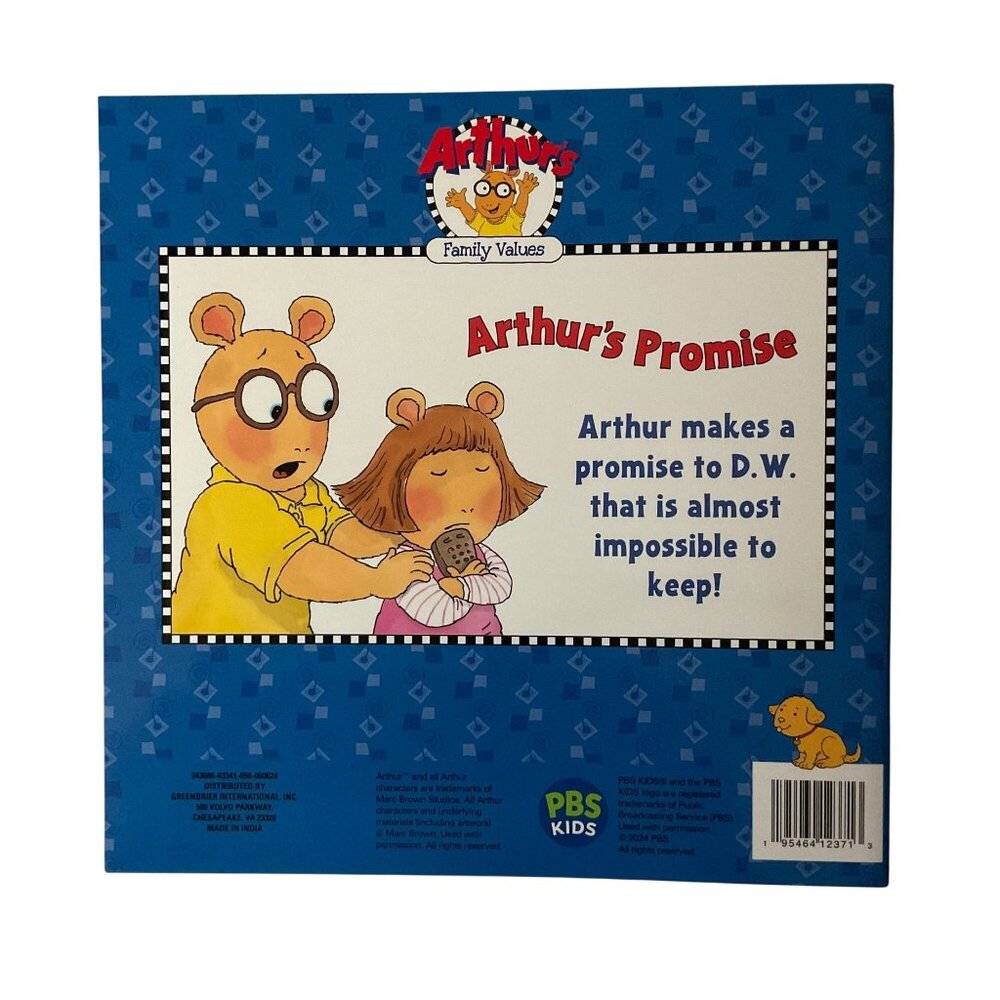 Arthur's Family Values Children’s Book Bundle – Marc Brown Mini Set (4 Books) - Picture 10 of 10
